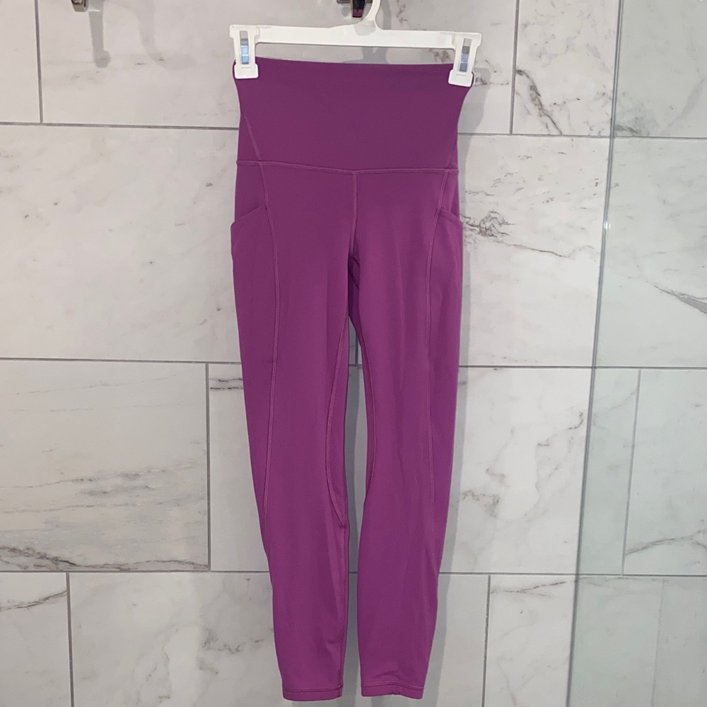 Lululemon Align Magenta Purple Leggings